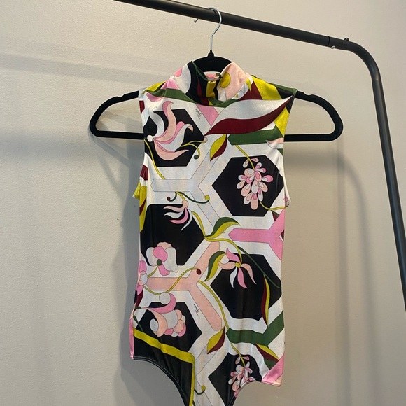 Emilio Pucci Tops - Emilio Pucci x Wolford Bodysuit S
